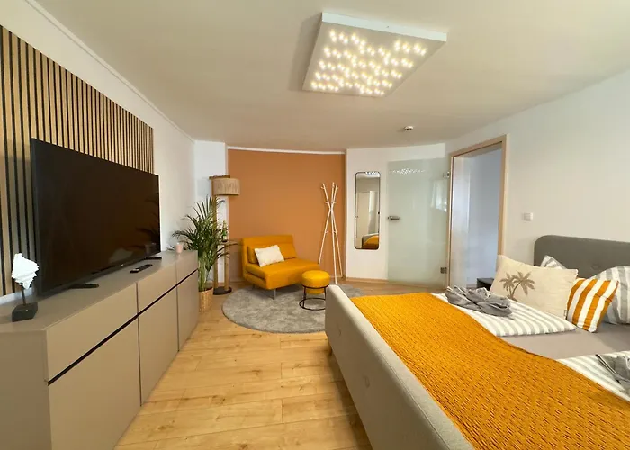 Apartment Mit Garten Im Beachhouse Am Goitzschesee - Strandnah&gemütlich